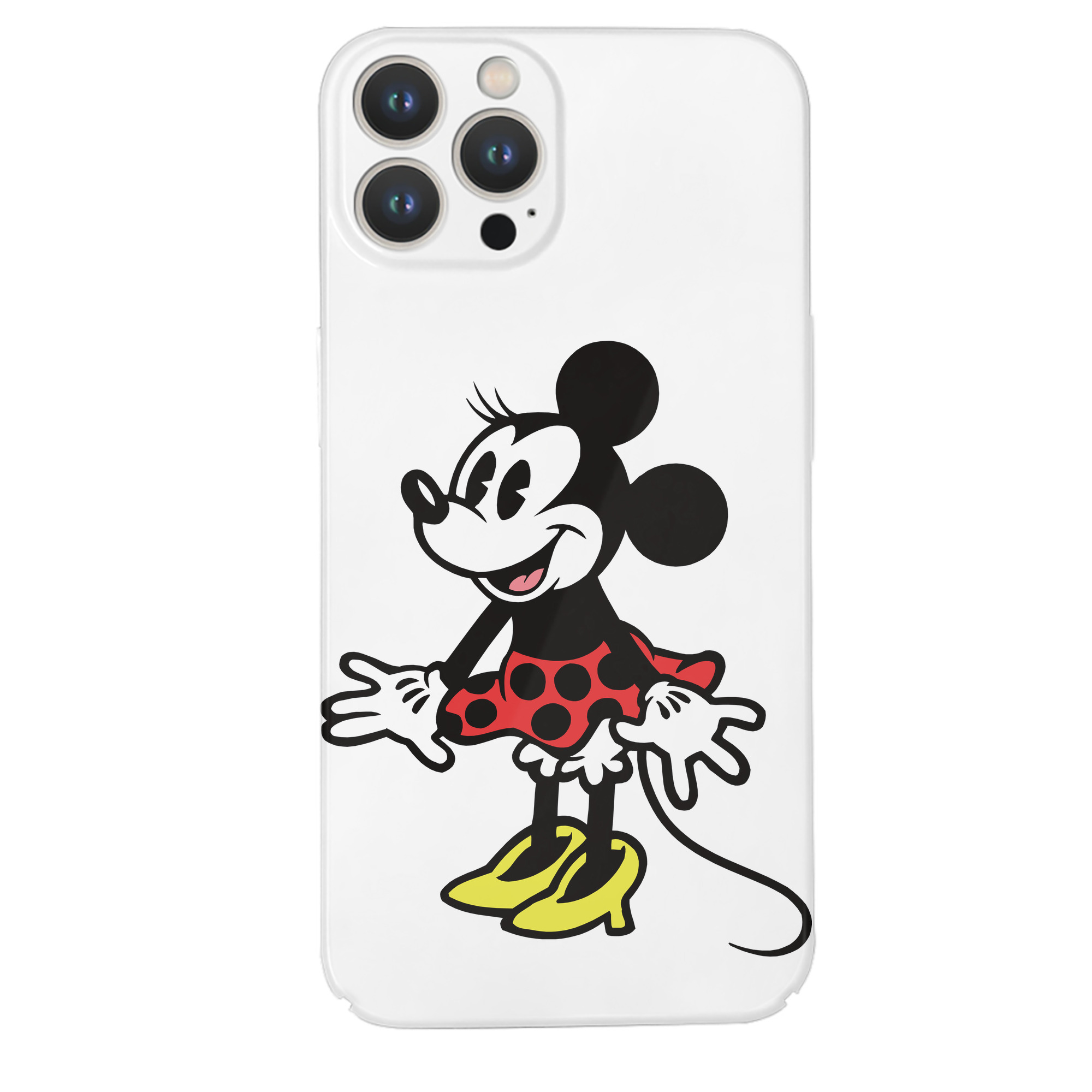 （画像用） ミッキーマウス Mickey Mouse 【iPhone 14シリーズ対応】ハードケース